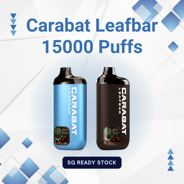 Carabat Leafbar 15000 Puffs Disposable Vape with RGB Screen Display