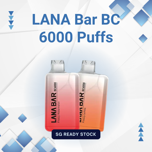 LANA Bar BC 6000 Puffs Disposable Vape Device in Gradient Color