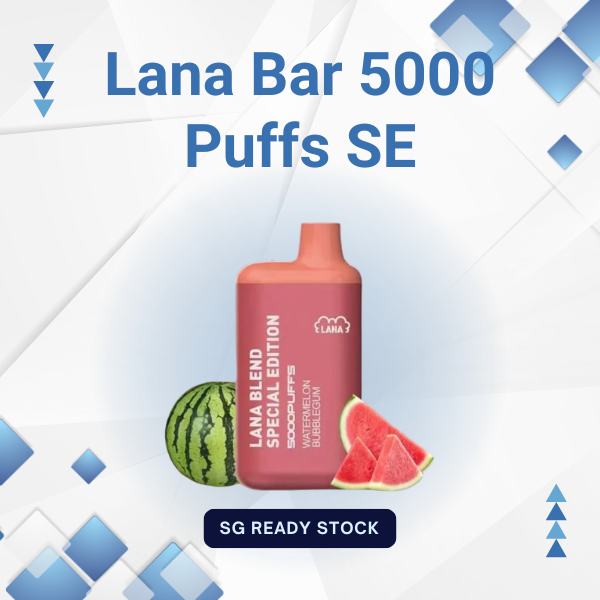 Lana Bar 5000 Puffs SE Disposable Vape Device in Multiple Colors