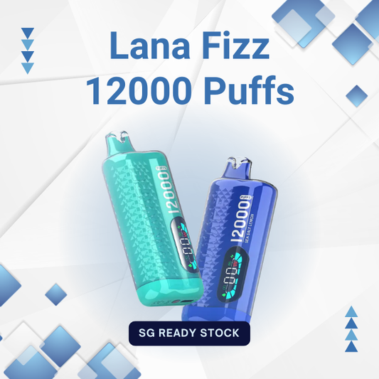 Lana Fizz 12000 Puffs adjustable power disposable vape with battery indicator