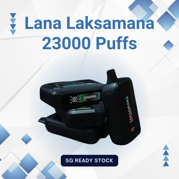 Type-C charging port and airflow control of Lana Laksamana 23000 Puffs