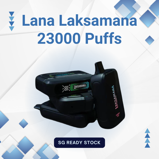 Type-C charging port and airflow control of Lana Laksamana 23000 Puffs
