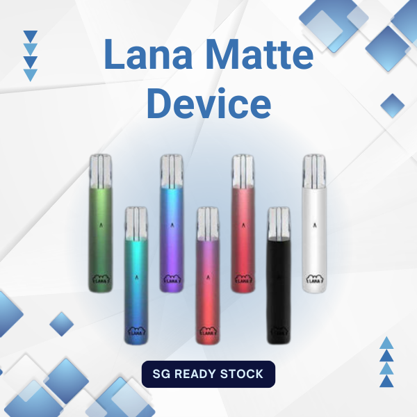 Lana Premium Device in Vivid Red showing metallic finish