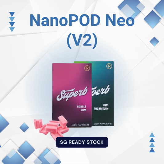 NanoPOD Neo V2 regular replacement pods 4000 puffs 5 percent nicotine