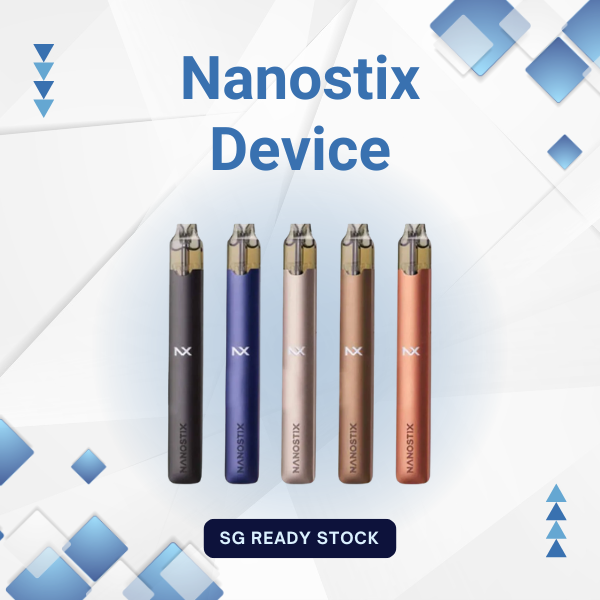Nanostix V3 Device Titanium Edition - Compact USB-C Rechargeable Vape Pen