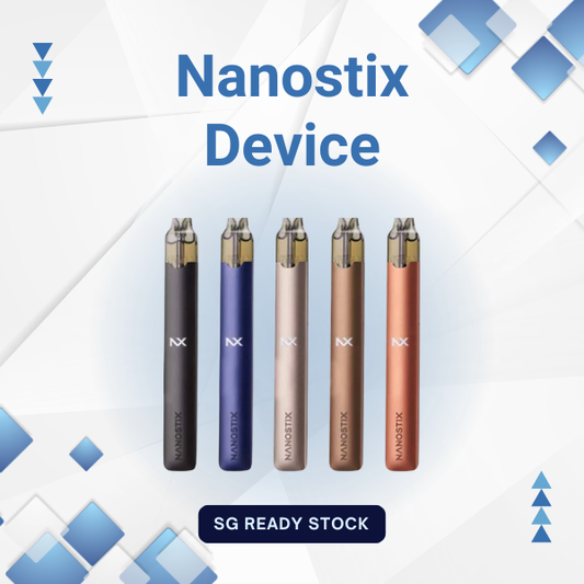 Nanostix V3 Device Titanium Edition - Compact USB-C Rechargeable Vape Pen
