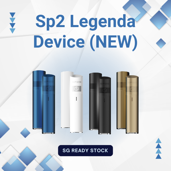 Sp2 Legenda Device Titanium Black Closed Pod System Vape Kit