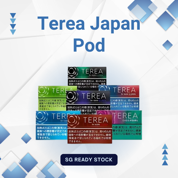 Terea Japan stick flavors for IQOS ILUMA - Full range display