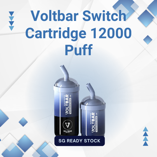 Voltbar Switch 12000 Puffs Cartridge - Long Lasting Vape Pod SG